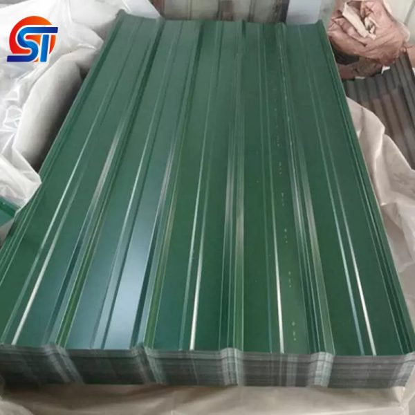 Durable 0.13 to 1.0mm Galvanized Steel Sheet Coated Corrugated Roofing Sheet
