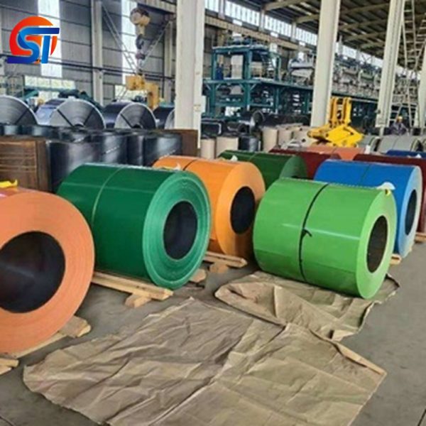 Precoated Colorful Galvasteel Coil for Construction Roofing Sheet Color Coated Steel Coil