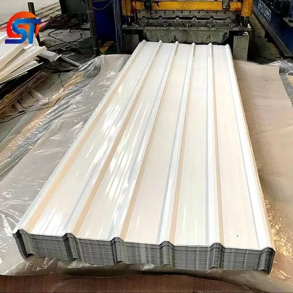 Industrial Coated Steel Roofing Sheet Warehouse Building Corrugated Metal Roof Tile Construction Roofing Sheet