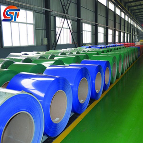 Cold Rolled and Hot Dipped Prepainted Galvalume Galvanized PPGI PPGL Color Coated Steel Coil